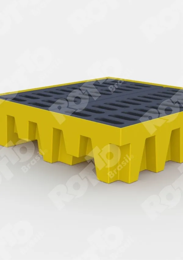 Página de produto: Pallet contenção de óleo